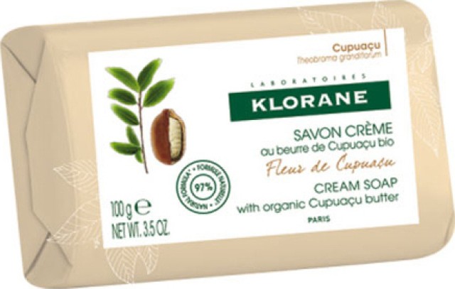 Klorane Fleur De Cupuacu Cream Soap Σαπούνι Με Άνθος Cupuacu 100gr