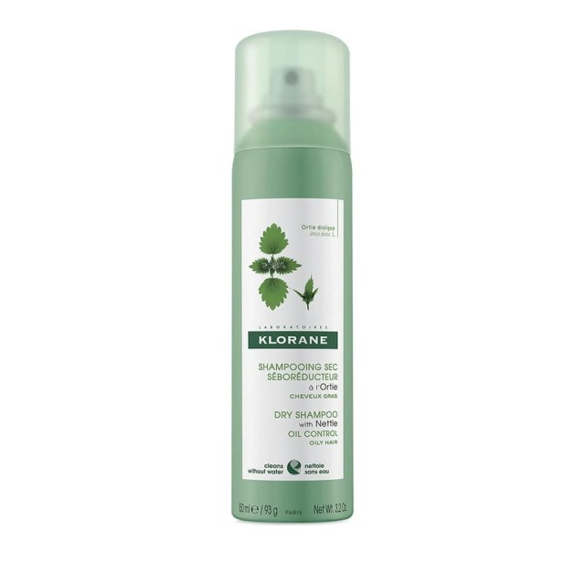 Klorane Ortie Dry Shampoo Ξηρό Σαμπουάν Με Τσουκνίδα Για Λιπαρά Μαλλιά 150ml