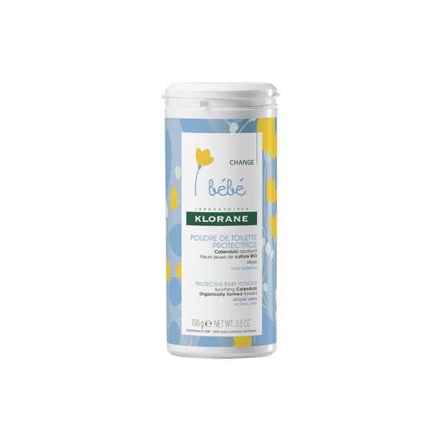 Klorane Protective Baby Powder Βρεφική Πούδρα 100gr