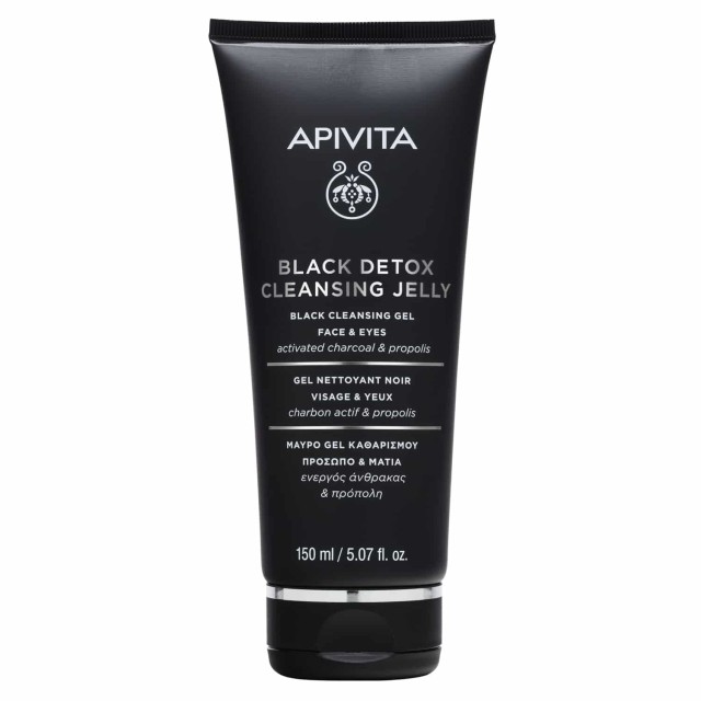 Apivita Black Detox Cleanser 150ml