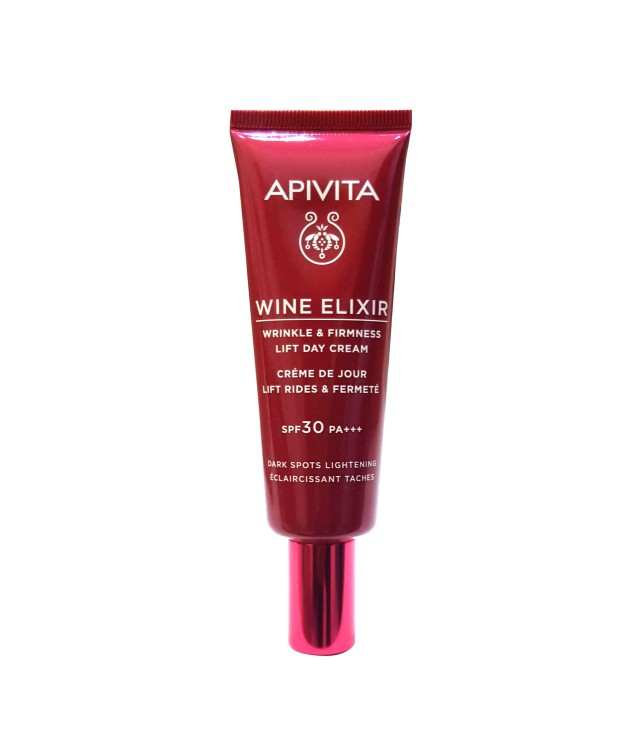 Apivita Κρέμα Ημέρας Wine Elixir SPF30 Αποχρωματισμός Πανάδων 40ml