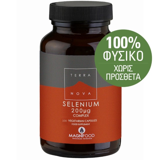 Terranova Selenium 200μg 100κάψουλες