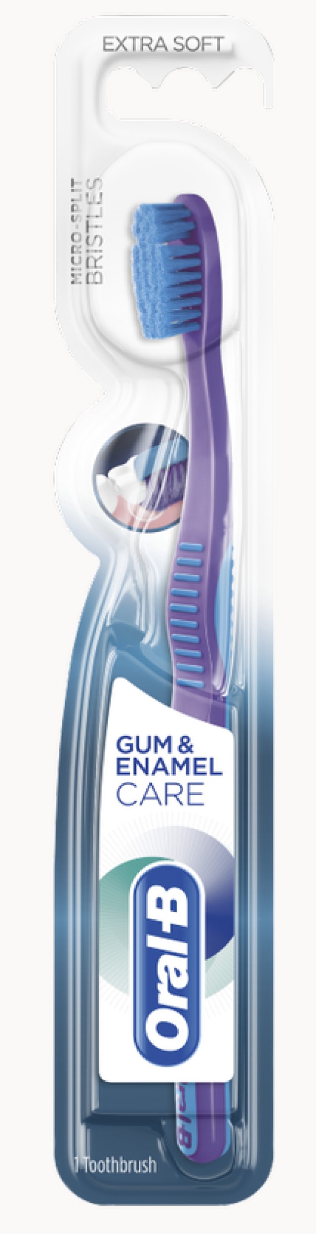 OralB Gum & Enamel Care Οδοντόβουρτσα Extra Soft 1τμχ