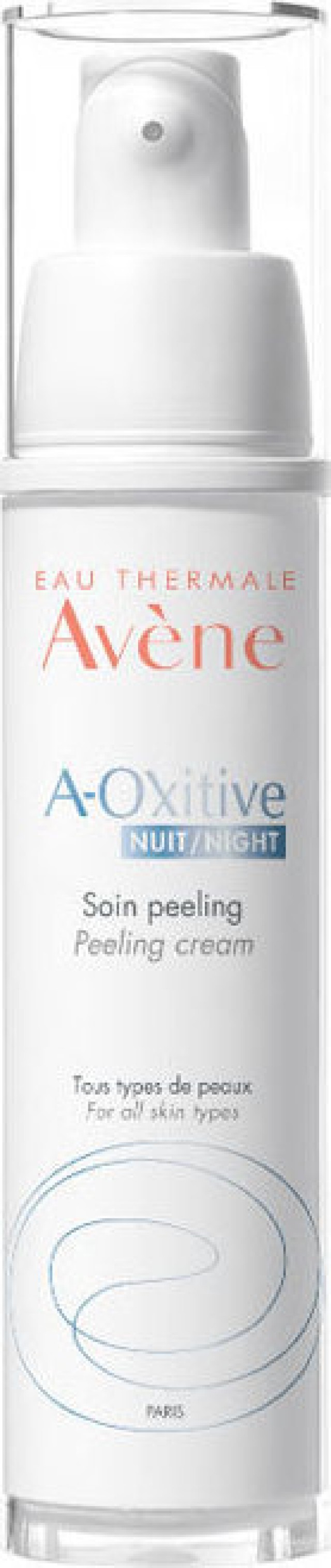 Avene A-oxitive Night Peeling Cream Κρέμα Νύχτας Με Δράση Peeling Για Λείανση & Λάμψη 30ml