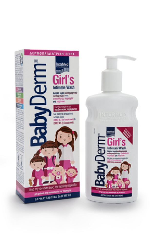 Intermed Babyderm Girls 300ml