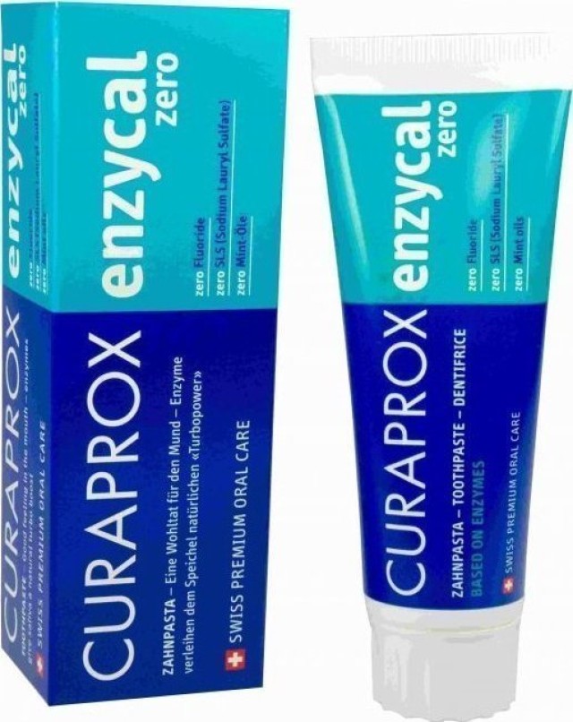 Curaprox Enzycal Zero Οδοντόπαστα 75ml