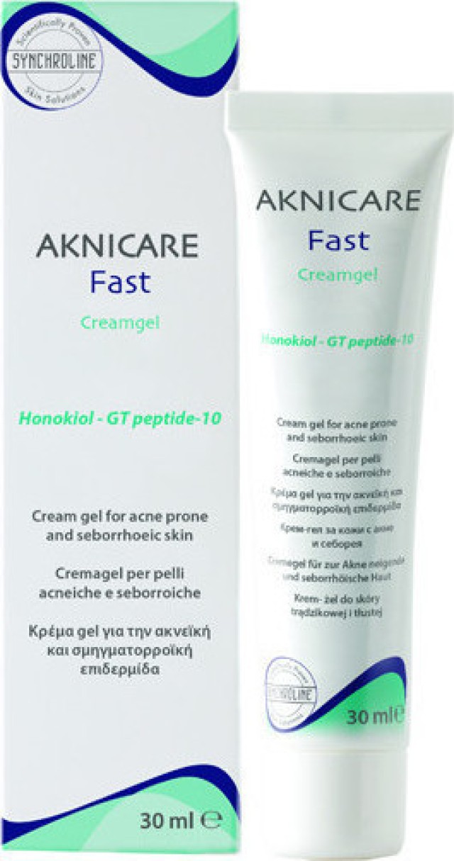 SYNCHROLINE AKNICARE FAST CREAM GEL 30ml