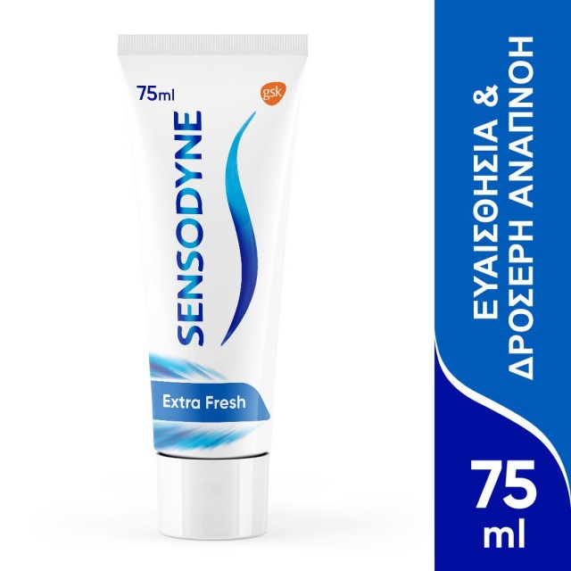 Sensodyne Extra Fresh Gel Οδοντόκρεμα Για Τα Ευαίσθητα Δόντια 75ml