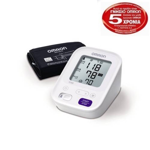 OMRON ΠΙΕΣΟΜΕΤΡΟ ΜΠΡΑΤΣΟΥ ΝΕΑΣ ΓΕΝΙΑΣ Μ3 INTELLISENSE 22-42cm (ΗΕΜ-7154-Ε)