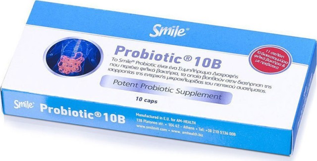 SMILE PROBIOTIC 10 BILLION 10caps