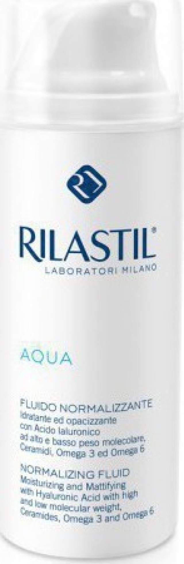 Rilastil Aqua Normalizing Fluid Κρεμογαλάκτωμα Εξισορρόπησης Για Ματ Όψη 50ml