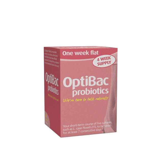 Optibac Probiotics Γιά Επίπεδη Κοιλιά 28φακελάκια