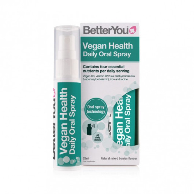 BETTERYOU VEGAN HEALTH DAILY ORAL SPRAY 25ml