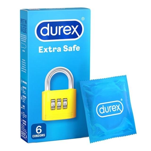 Durex Extra Safe 6τμχ