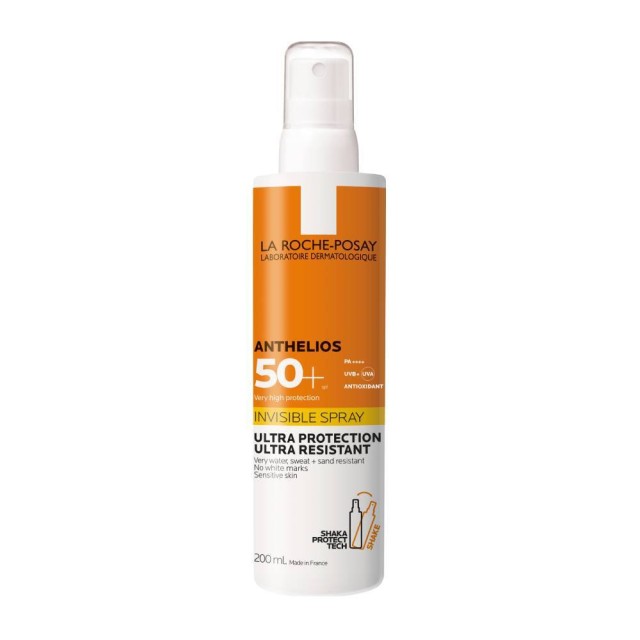 La Roche Posay Anthelios Invisible Spray SPF50+ Αόρατο Αντηλιακό Σπρέι Σώματος 200ml