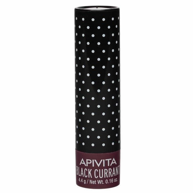Apivita Black Currant Lip Care Ενυδατικό Στικ Χειλιών Με Φραγκοστάφυλο Μπορντό Χρώμα 4.4g