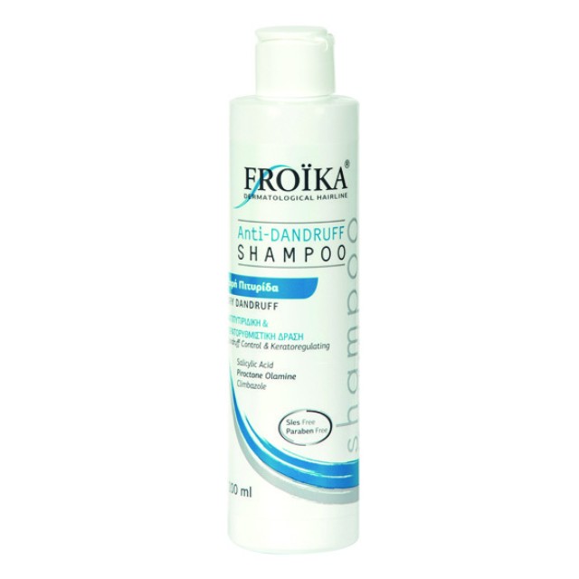 Froika Anti-Dandruff Shampoo Dry Hair Σαμπουάν κατά της Ξηρής Πιτυρίδας 200ml