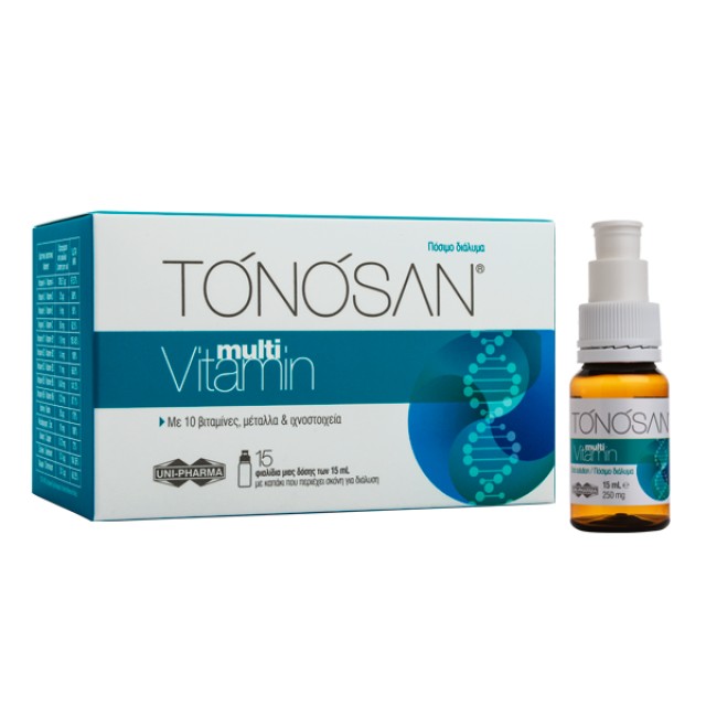 UNIPHARMA TONOSAN MULTIVITAMIN 15φιαλίδια x7ml