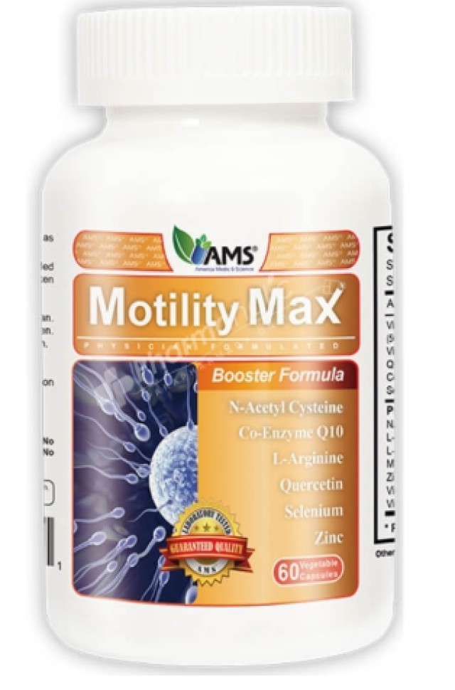 Ams Motility Max 60vcaps