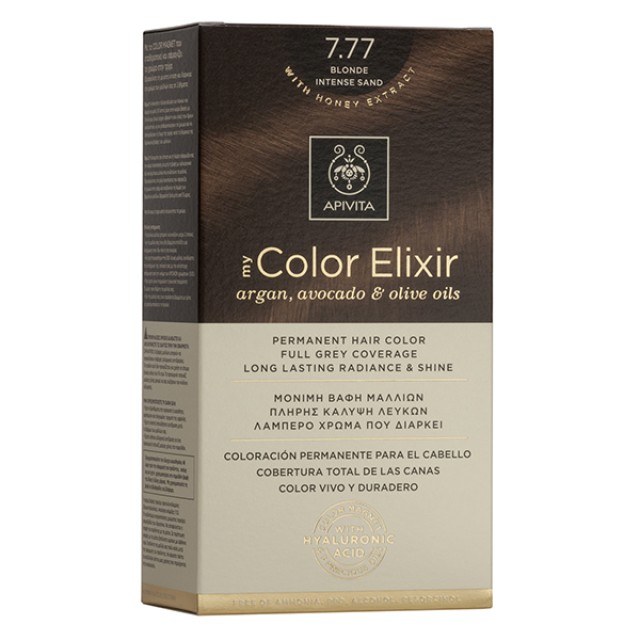 Apivita My Color Elixir Argan, Avocado & Olive Oils 7.77 Ξανθό Έντονο Μπεζ