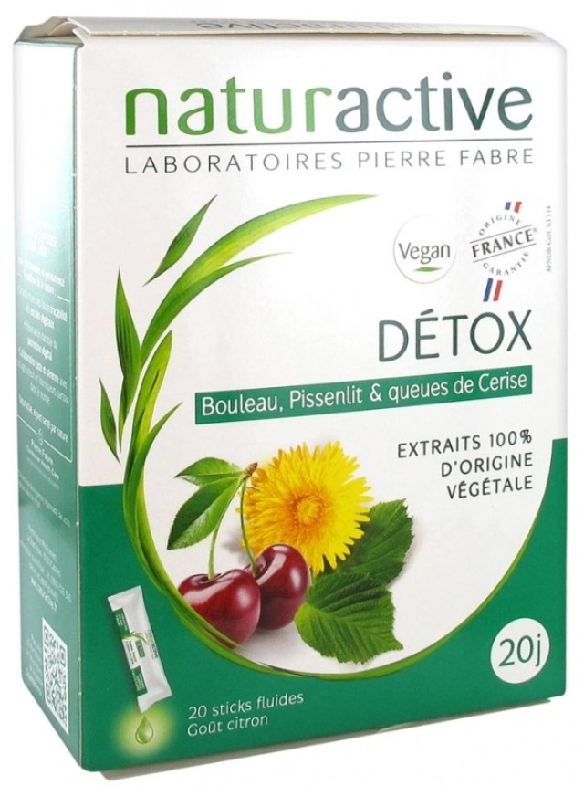 PIERRE FABRE NATURACTIVE DETOX 20sticks