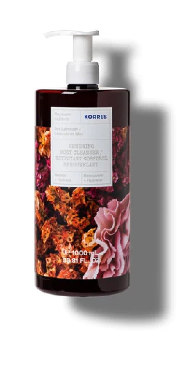 Korres Sea Lavender Body Cleanser Αφρόλουτρο Θαλάσσια Λεβάντα 1lt