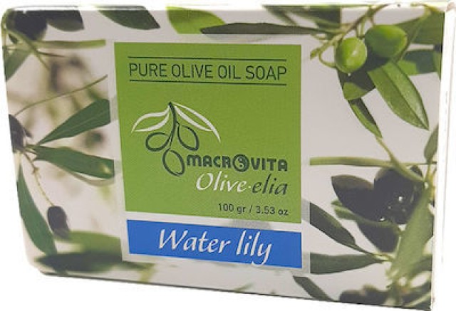 MACROVITA PURE OLIVE OIL ΣΑΠΟΥΝΙ WATER LILLY 100gr