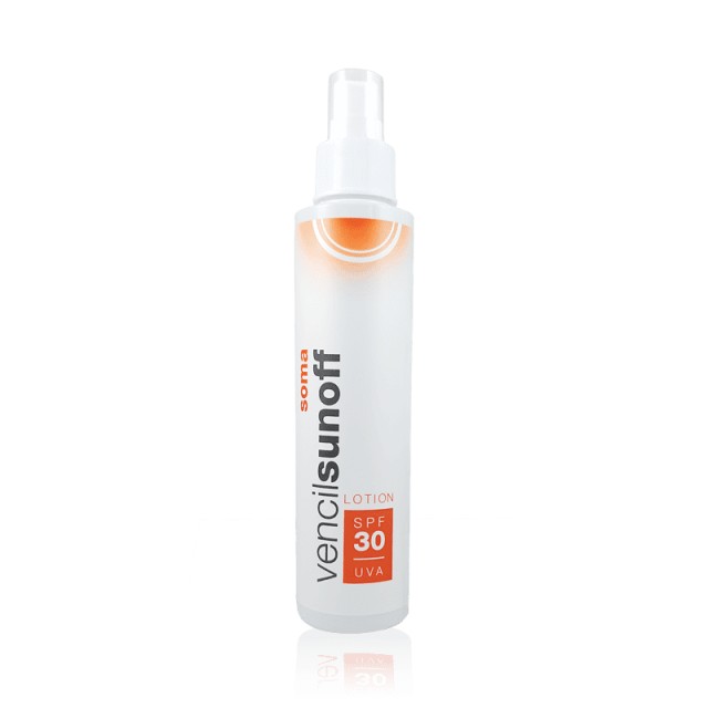Vencil Sunoff Soma Lotion SPF30 Αντιηλιακή Λοσιόν Σώματος Υψηλής Προστασίας Με Αντισηπτικούς Παράγοντες 150ml