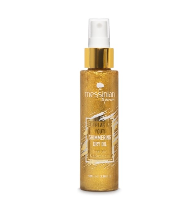 Messinian Spa Shimmering Dry Oil Βασιλικός Πολτός & Ελίχρυσος 100ml