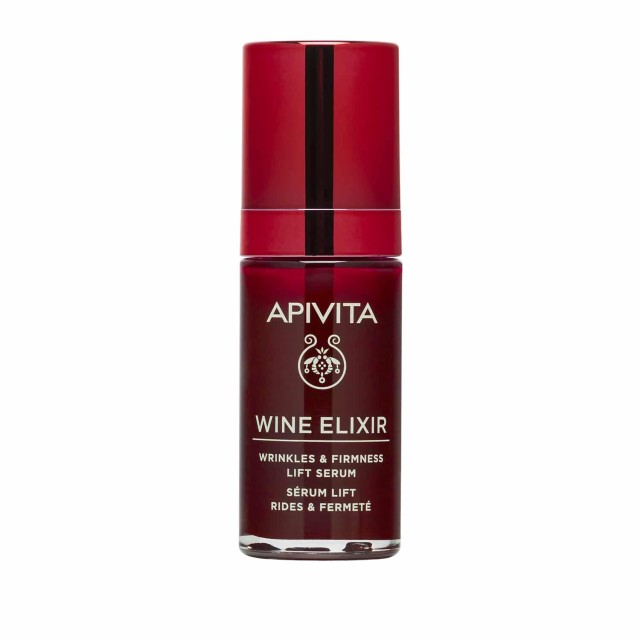 Apivita Wine Elixir Wrinkle & Firmness Lift Serum Αντιρυτιδικός Ορός Για Σύσφιξη & Lifting 30ml