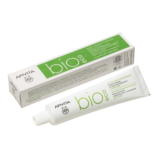 APIVITA ΟΔΟΝΤΟΚΡΕΜΑ BIO ECO ΜΑΡΑΘΟ & ΠΡΟΠΟΛΗ 75ml