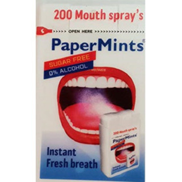 PAPERMINTS MOUTH SPRAY 12ml