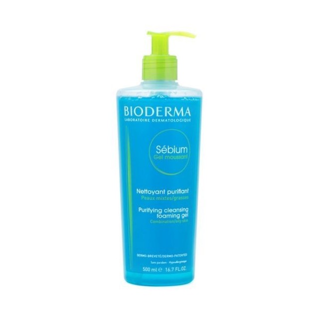 BIODERMA SEBIUM GEL MOUSSANT 500ml