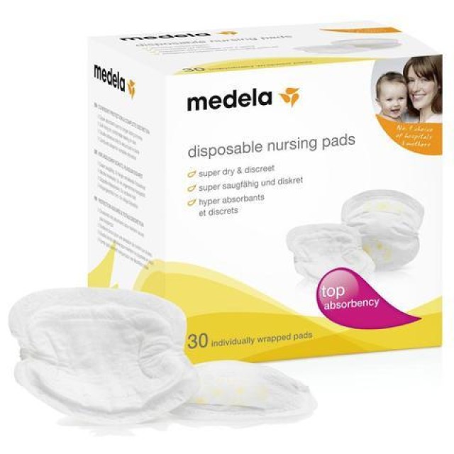 MEDELA ΕΠΙΘΕΜΑΤΑ ΣΤΗΘΟΥΣ ΜΙΑΣ ΧΡΗΣΗΣ 30τμχ