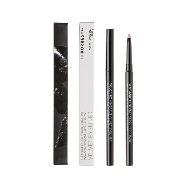 KORRES VOLCANIC MINERALS  VELVET EYELINER  NO 25 VELVET BUBBLEGUM 0,35gr