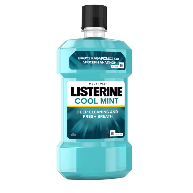 LISTERINE ΣΤΟΜΑΤΙΚΟ ΔΙΑΛΥΜΑ COOLMINT 500ml