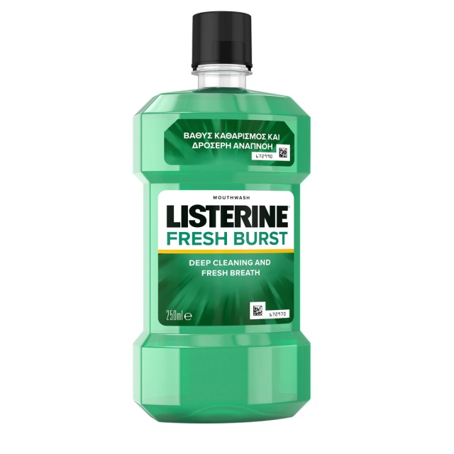LISTERINE ΣΤΟΜΑΤΙΚΟ ΔΙΑΛΥΜΑ FRESH BURST 250ml