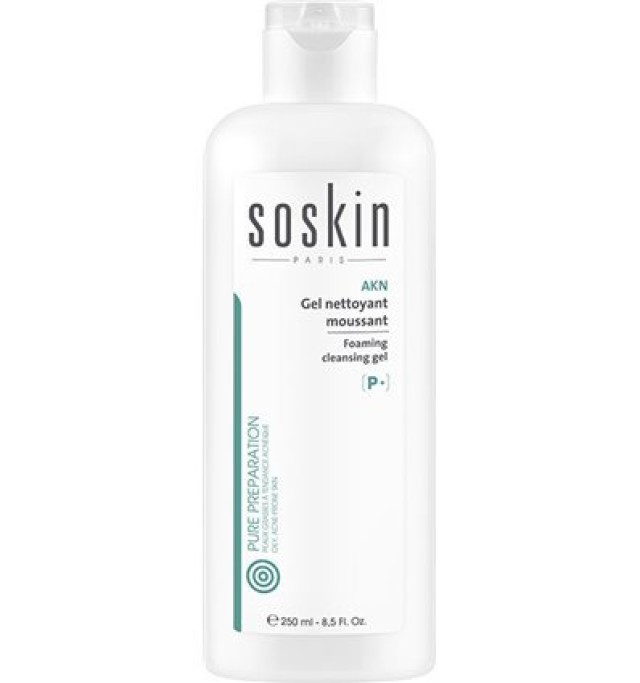 SOSKIN AKN CLEANSING FOAMING GEL 250ml