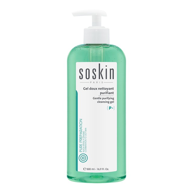 SOSKIN GENTLE PURIFYING CLEANSING GEL 500ml