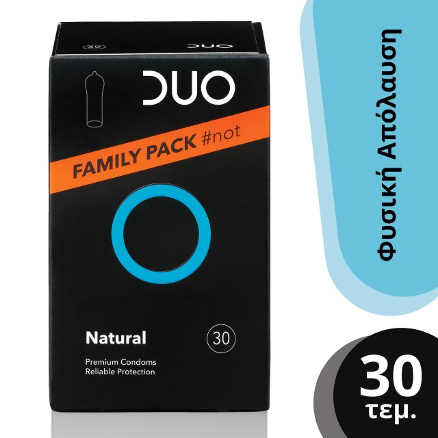 Duo Natural Προφυλακτικά Κανονικά 30τμχ