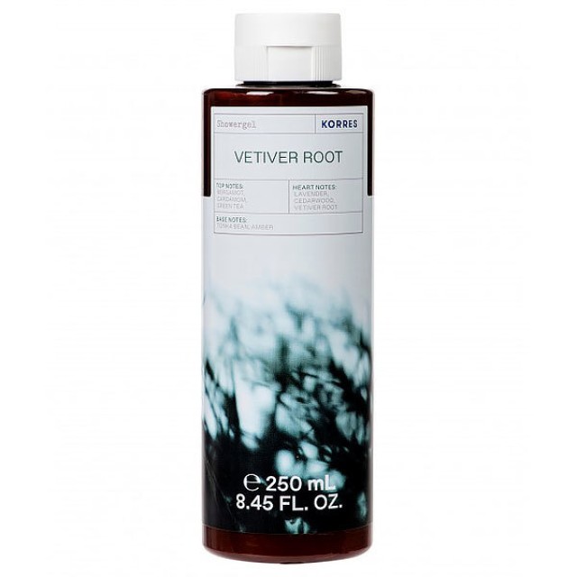 Korres Shower Gel Vetiver Root Ανδρικό Αφρόλουτρο 250ml