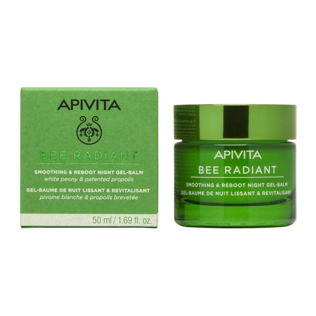 Apivita Bee Radiant Gel Balm Νύχτας 50ml