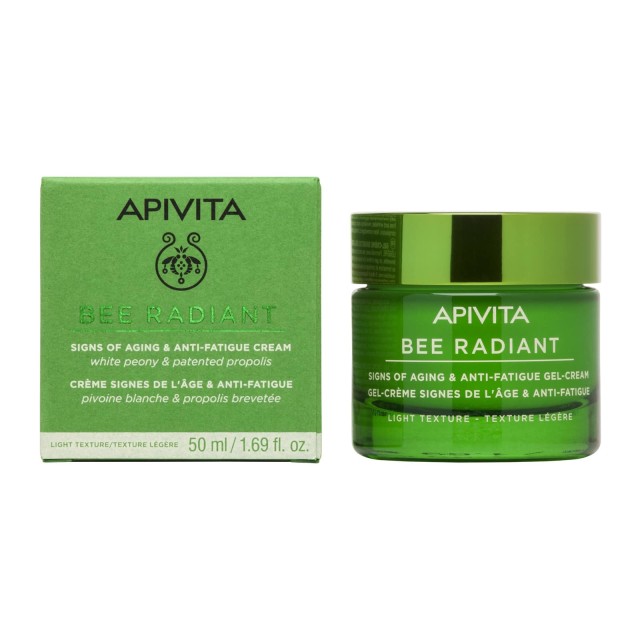 Apivita Bee Radiant Κρέμα Gel Ημέρας Ελαφριάς Υφής 50ml