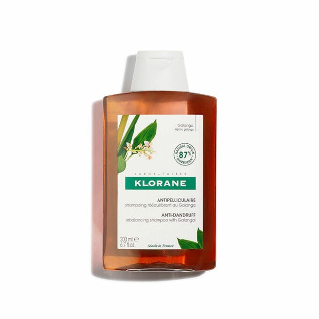 Klorane Anti-Dandruff Shampoo With Galanga Σαμπουάν Κατά Της Πιτυρίδας Με Γκαλάνγκα 200ml