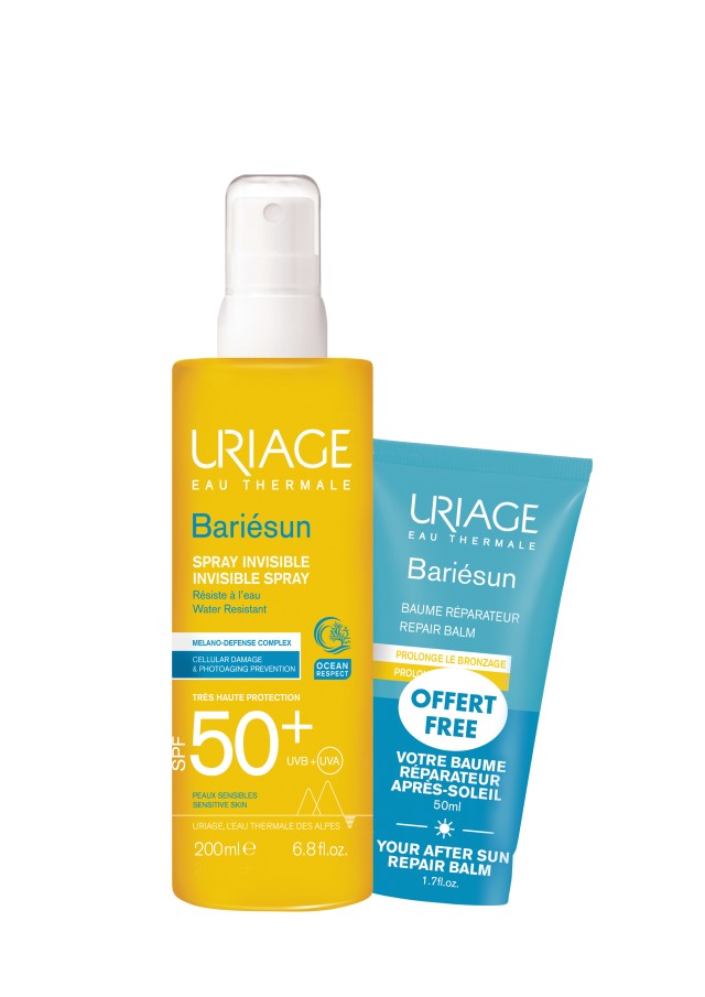 Uriage Promo Bariesun Spray SPF50 200ml + Δώρο Bariesun Baume 50ml