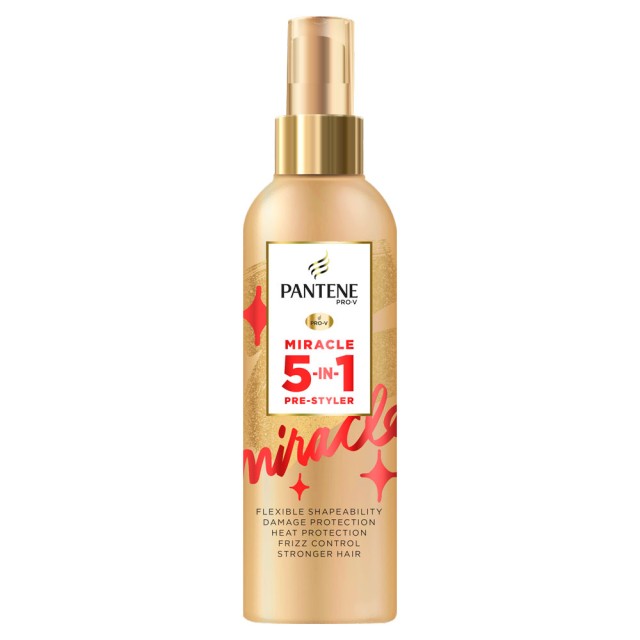 Pantene Pro-v Miracle 5 in 1 Pre-Styler Σπρέι Για Φορμάρισμα & Προστασία Από Τη Θερμότητα 200ml