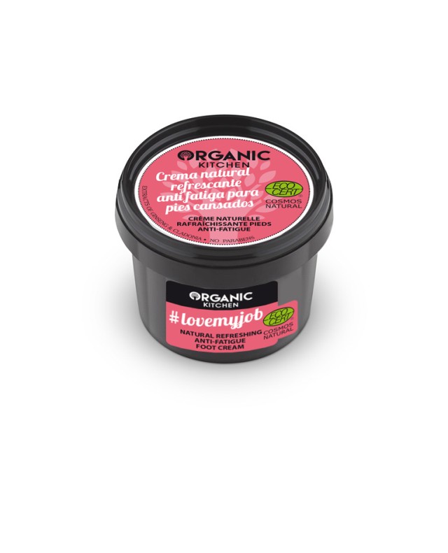 Natura Siberica Organic Kitchen Love My Job Natural Refreshing Anti-Fatigue Foot Cream Αναζωογονητική Κρέμα Ποδιών Κατά Της Κόπωσης 100ml