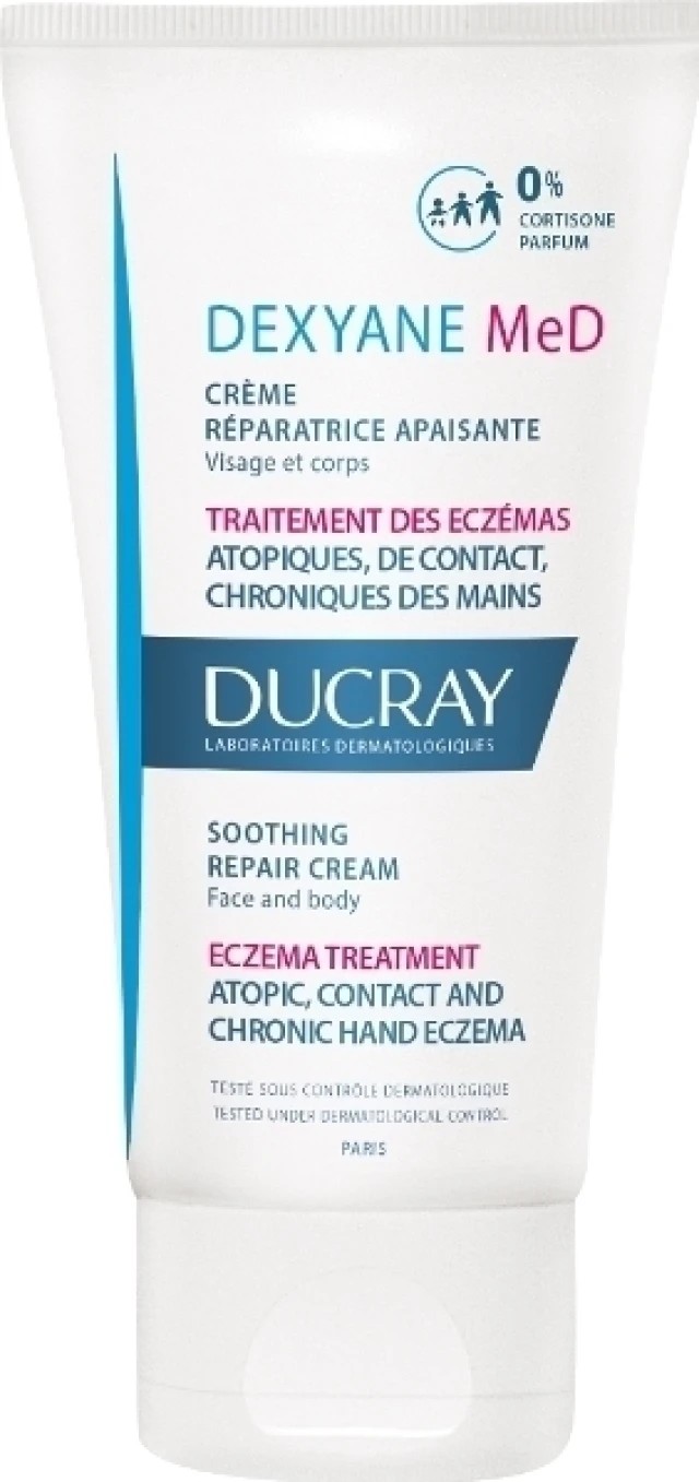 Ducray Dexyane MeD Κρέμα με Επανορθωτική & Καταπραϋντική Δράση - Πρόσωπο & Σώμα, 30ml
