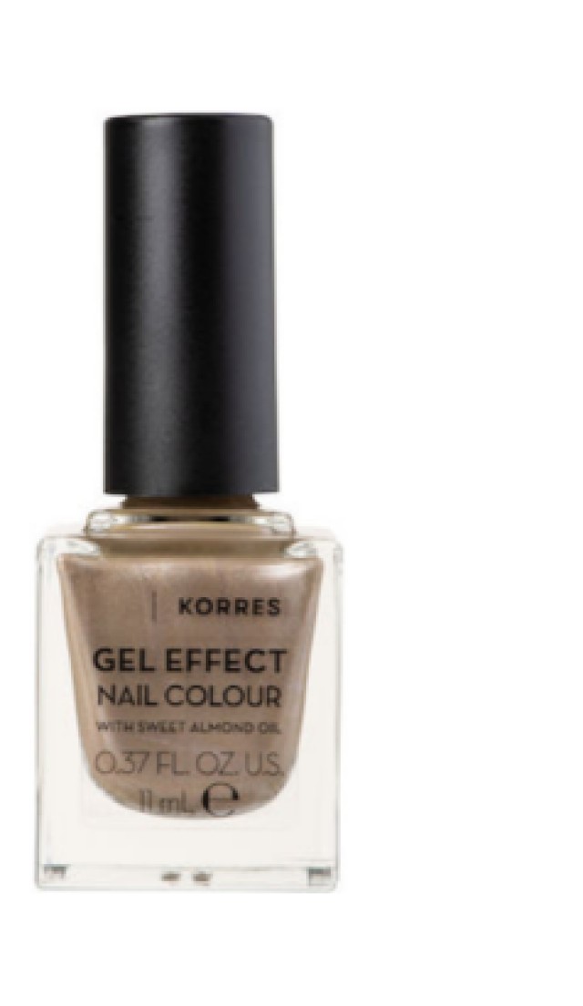 Korres Gel Effect Gloss Βερνίκι Νυχιών Μακράς Διαρκείας Sand Dune 94 11ml