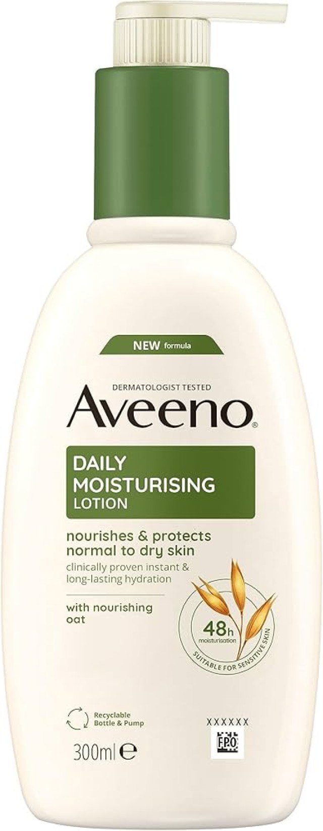 Aveeno Daily Moisturising Body Lotion Ενυδατικό Γαλάκτωμα Σώματος, 300ml
